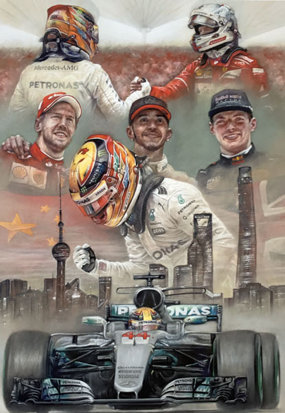 Lewis Hamilton - Victory in Shanghai 2017
