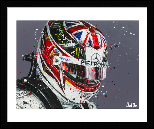 Lewis Hamilton - British Grand Prix 2019 (Print) 