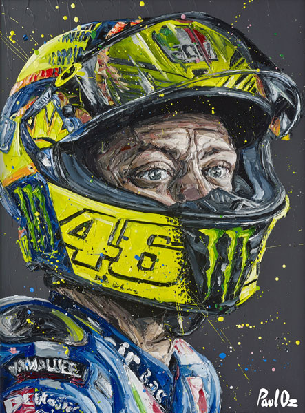 Valentino Rossi (Canvas) 