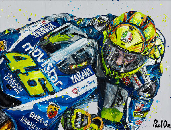 Racing Rossi (Canvas) 