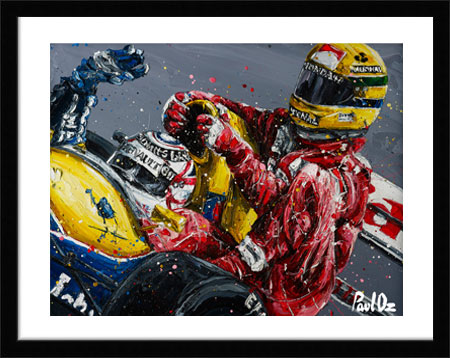 Taxi - Mansell & Senna - 2016 (Print) 